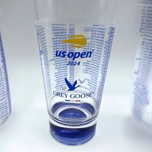 2024 US Open Tennis 🎾 Honey Deuce Grey Goose Plastic Glass Cup Tumbler SOUVENIR